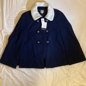 Navy cape